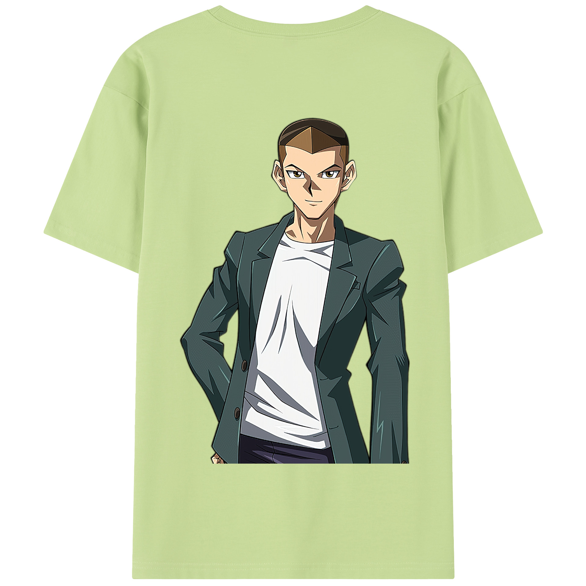 （画像用） 遊☆戯☆王 Yu-Gi-Oh! 綿100％半袖Tシャツ（背面プリント）